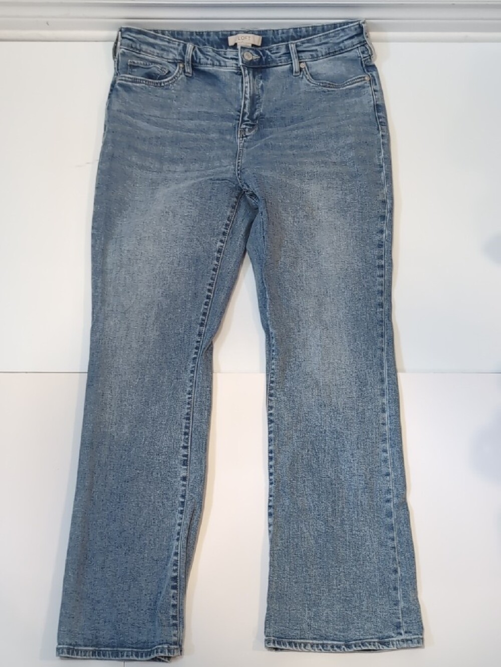 Loft Light Wash Bootcut Jeans Size 12